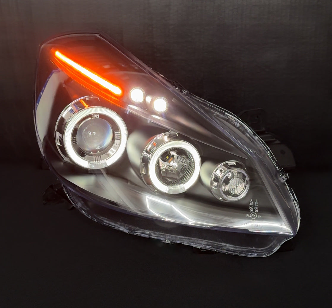 Paire de phares avant FULL LED Neuf Clio 3 RS / Clio 3 classique