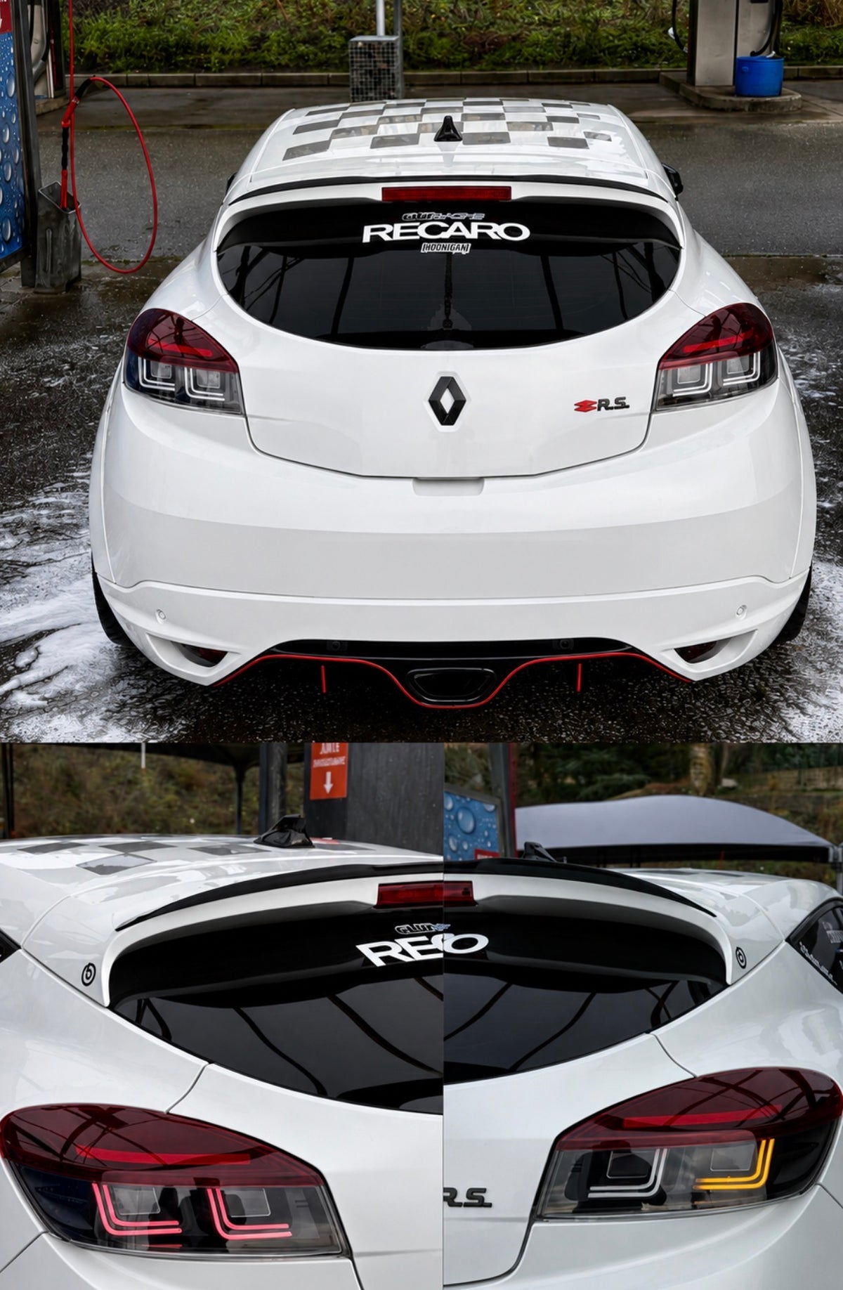 Vehicle fitted with DETLIGHT lights